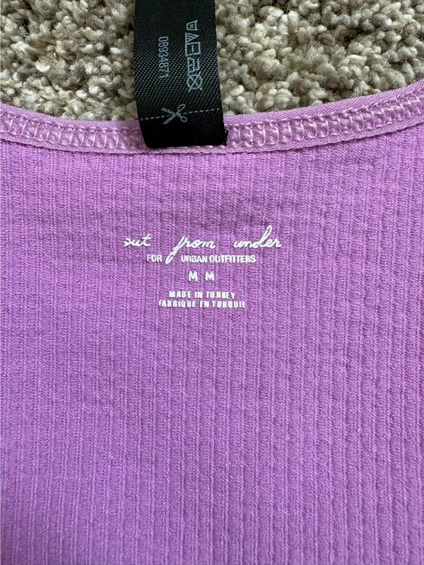 Purple Urban Outfitters Top Crop - Image 3