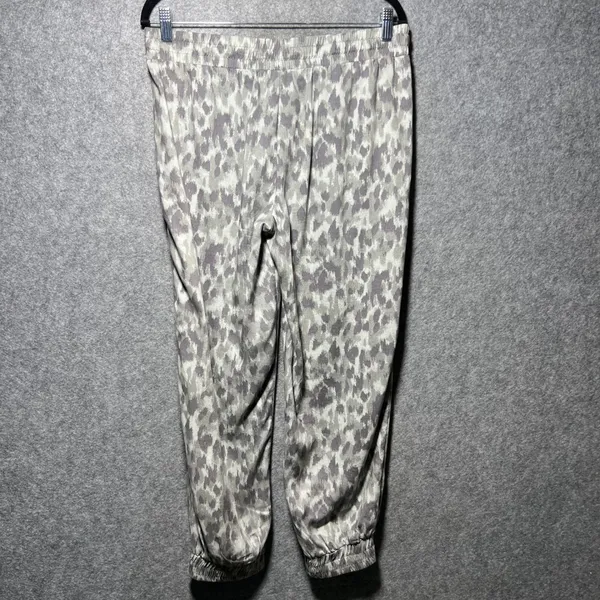 Cloth & Stone Jogger Pants Gray‎ Animal Print Drawstring M Tencel Lyocell - Image 6