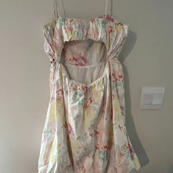 & Other stories printed floral bubble party dress size‎ 6 - Image 13
