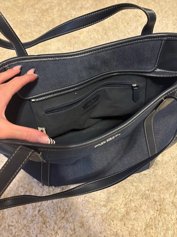 Kate Spade Denim Coach Bag - Image 3