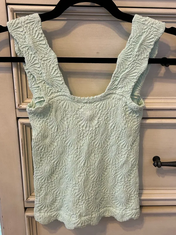 Free people love letter cami mist blue - Image 6