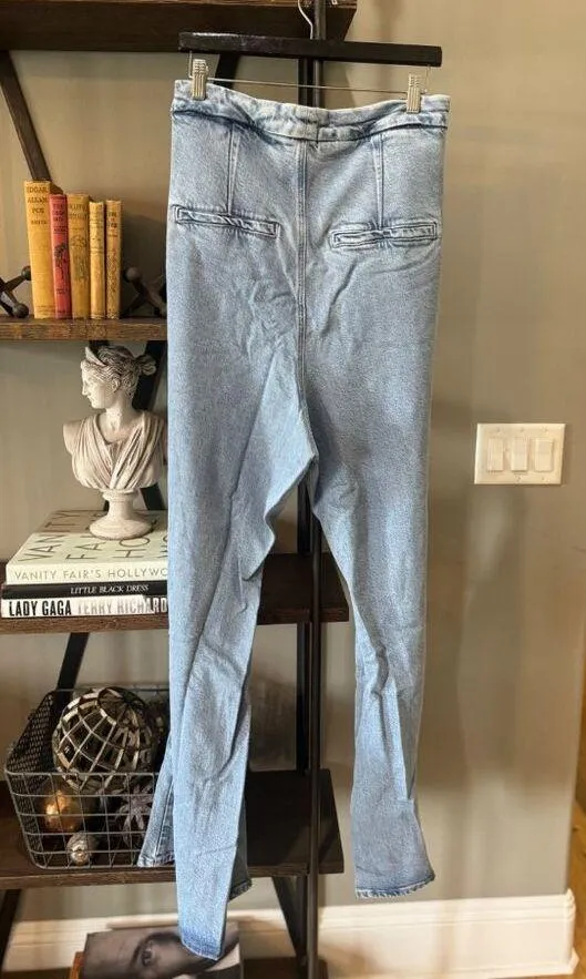 Good American Good Flare Trouser Indigo 551 Blue Womens Size 24 - Image 8