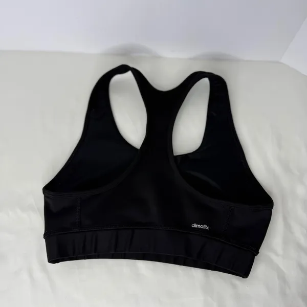 Adidas Techfit Climalite Womens Racerback Sports Bra Black‎ Medium Support Small - Image 4