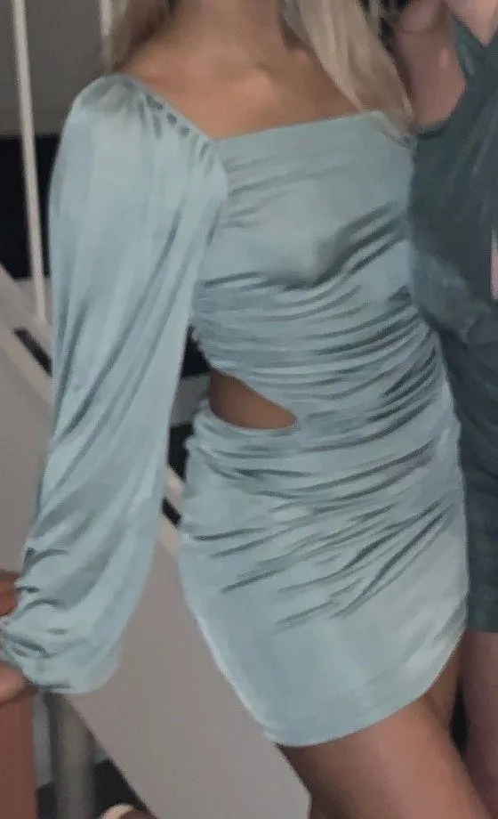 One Shoulder Cut Out Dress - Image 2