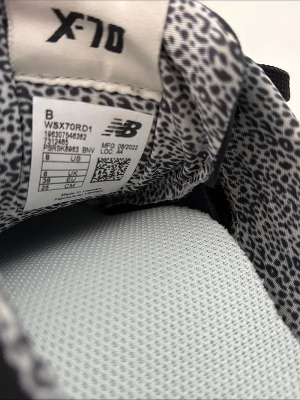 New Balance X70 Fresh Foam Leopard Animal Print Sneaker Womens Size 8 - Image 10