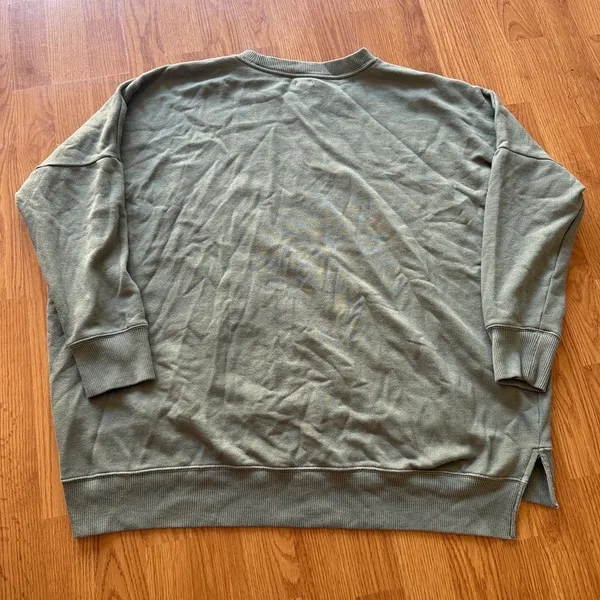 Aerie Green Crewneck Size Large - Image 3