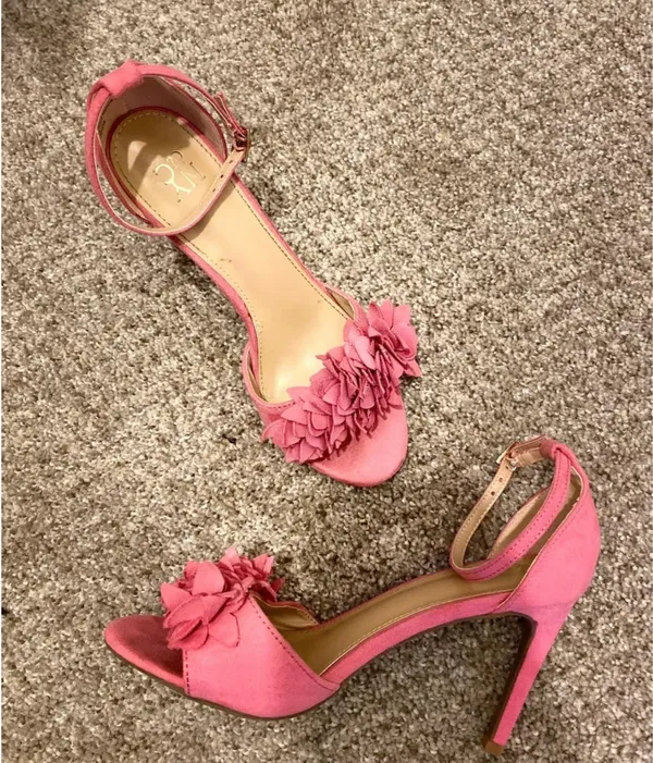 New York & Co. Pink Heels - Image 2
