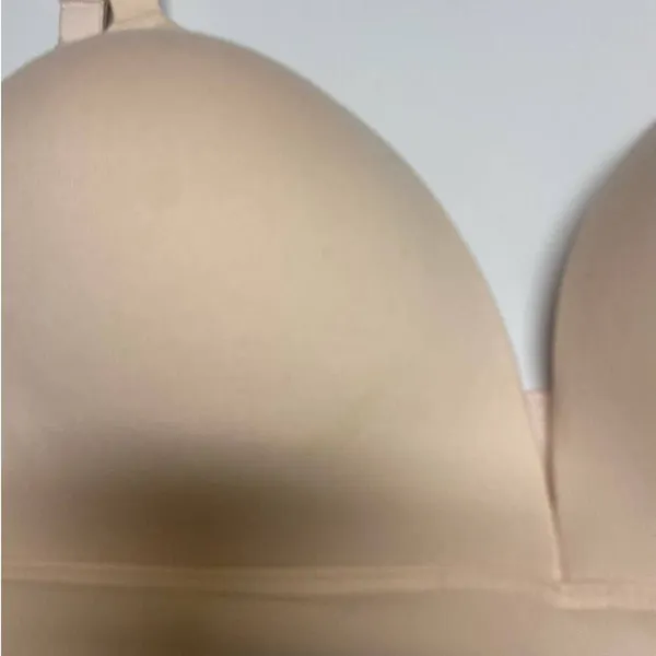 Anne Klein Womens Bra Sz 34C Peach Wirefree No‎ Wire T-Shirt Solid Tee Shirt - Image 5