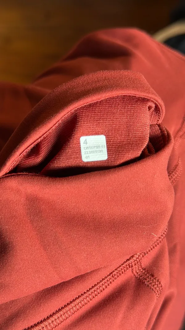 Lululemon Leggings red - Image 5