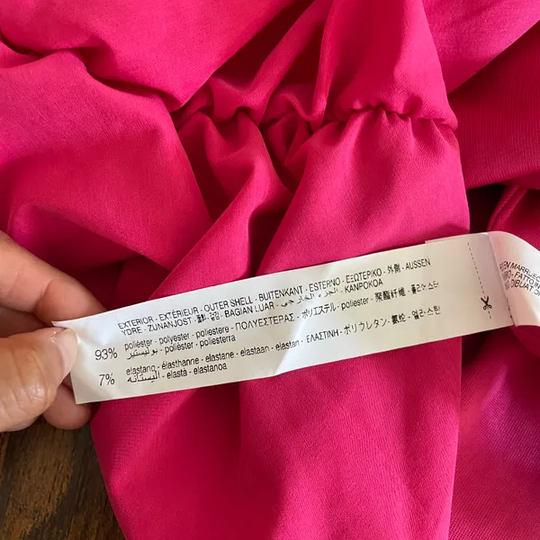 ZARA Ruched Cutout Dress - Image 7