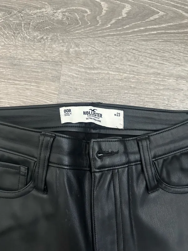 Hollister Leather Pants High-Rise - Image 2