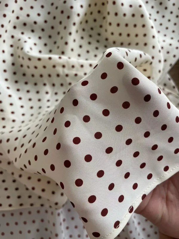 Doen EMERENCE DRESS IN CRÈME PORTIA DOT,XS - Image 8