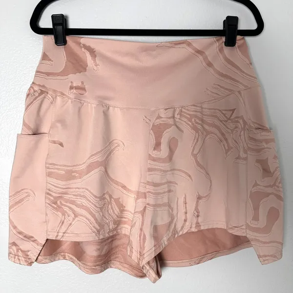 Gymshark Women's-(XL) Shorts‎ Pink GS Power Jacquard Athletic Gym - Image 2
