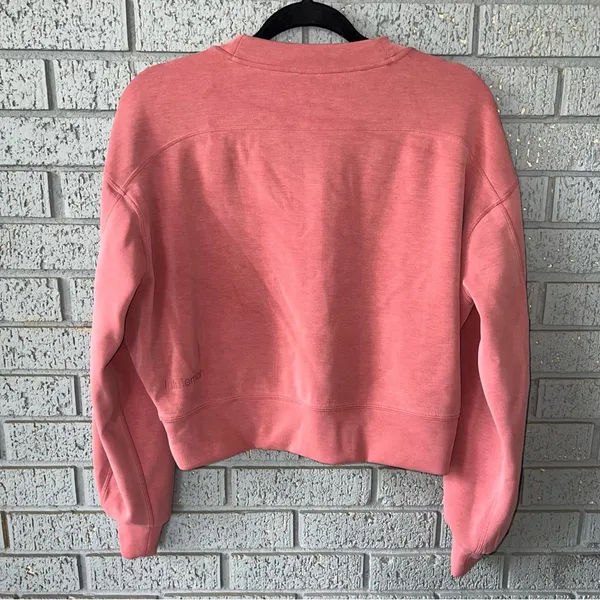 Lululemon Perfectly Oversized Cropped Crew Softstreme Size 2 - Image 4