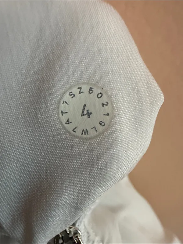 lululemon athletica Off-White Smocked Waist Running Shorts - Image 6
