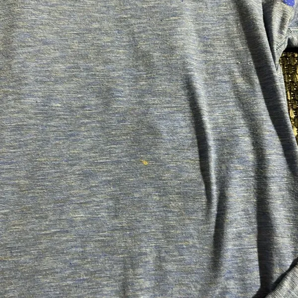 Lululemon Stop Drop & Squat Long Sleeve Sheer Heathered Blazer Blue Size 6 - Image 6