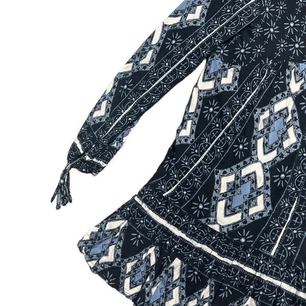 Free People Down by the Bay Navy Blue Tunic Dress XS - Image 8