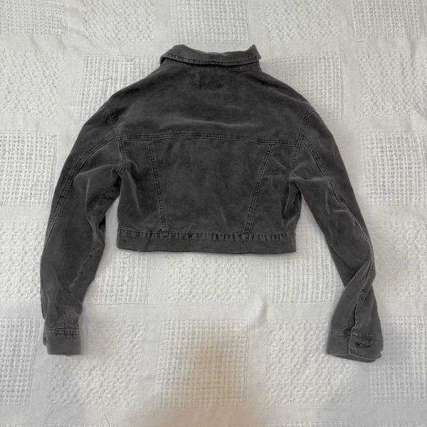 Pacsun XS S corduroy cropped trucker jacket coat C 2996 - Image 8