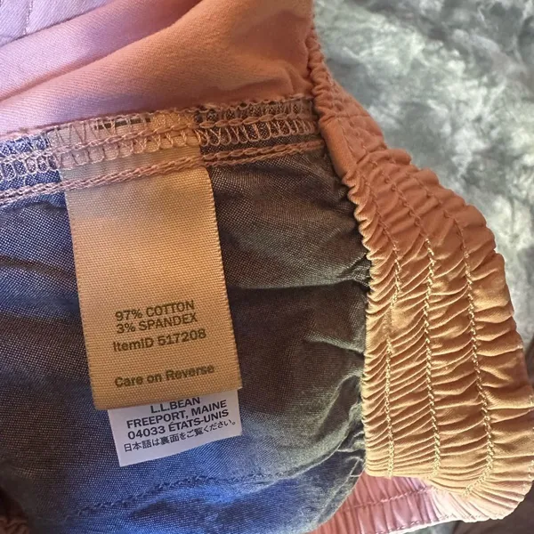 L.L. Bean Women's Light Pink pants 10P - Image 5