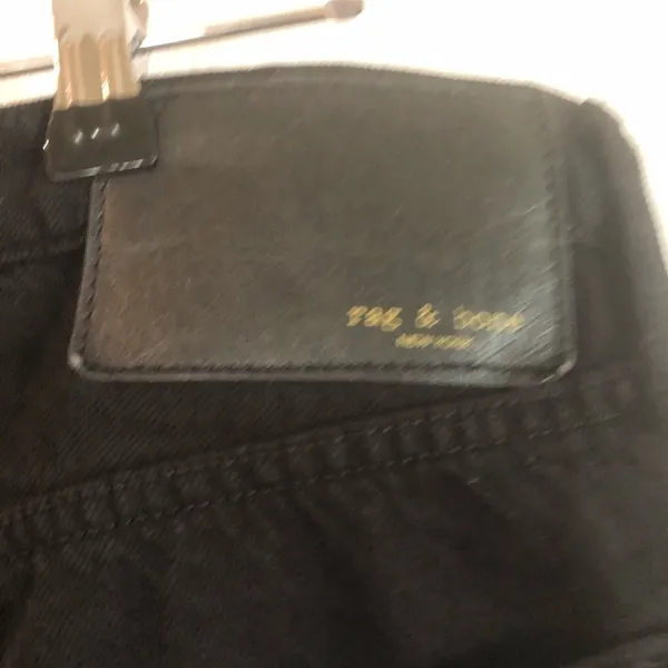 Rag & Bone Size 32 Maya High Rise ankle slim jean in black - Image 11