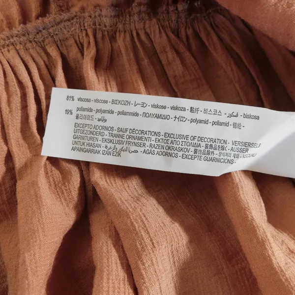 NWT!! ZARA Marsala Guipure Lace Ruffled Mini Dress Blogger Favorite Medium - Image 13