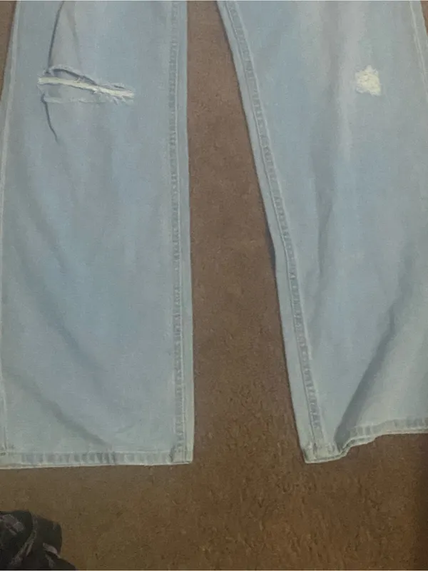 Nordstrom PTCL Women's Light Blue High-Rise Jeans - Size 26 - Image 9