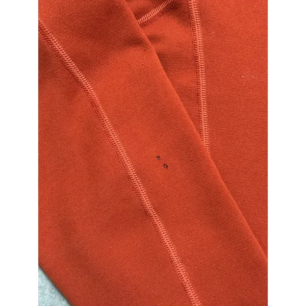 Patagonia Women's Axuwool Pullover Hoody Orange VTG Y2K Size Small - Image 5
