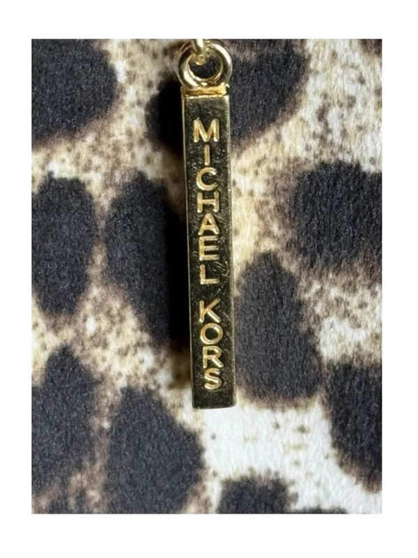 new MICHAEL Michael Kors ☀︎︎ Cheetah Print Velour Dress ☀︎︎ Gold Hardware ☀︎︎ S - Image 8