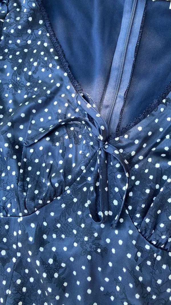 Maxi Dress Francesca's Floral Blue - Image 4