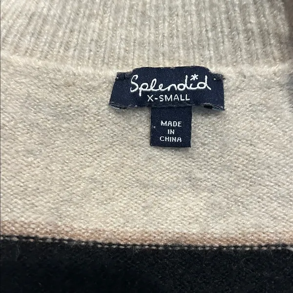 3/$15 SPLENDID striped v-neck sweater - Image 6