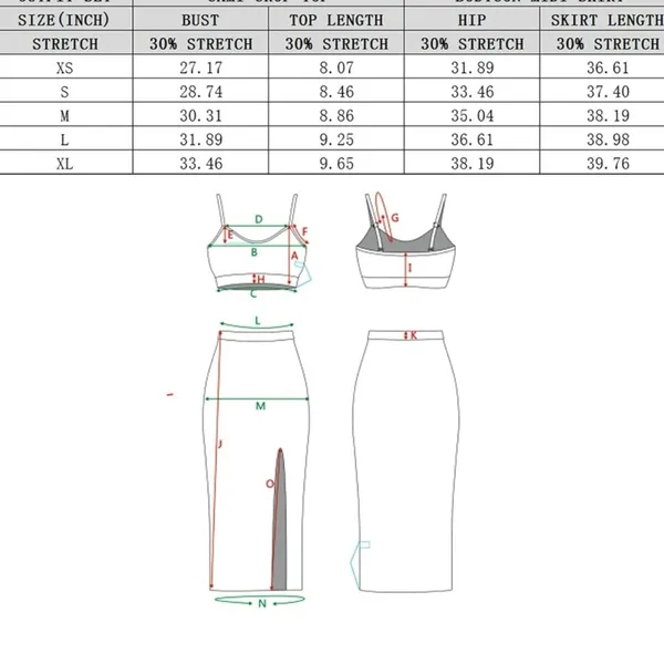 Women’s Two Piece Set Brown Dress Cami Top High Side Slit Bodycon Long S… - Image 5