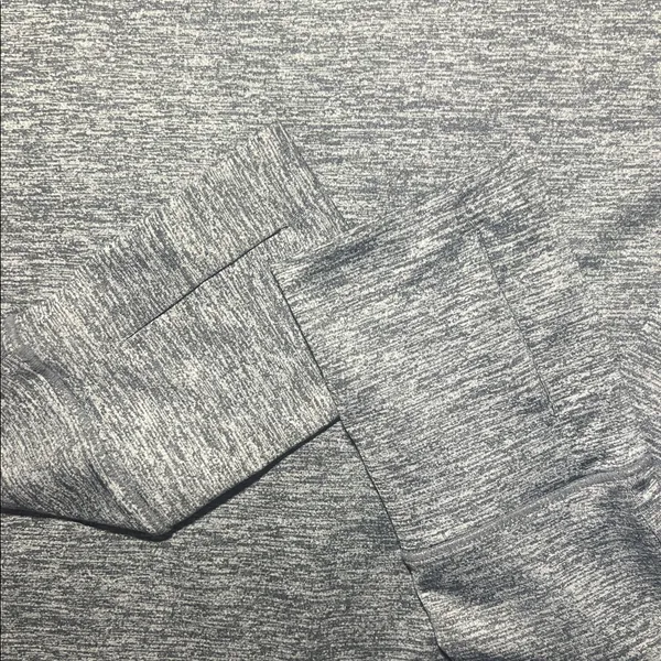 Athleta Heather Gray Crew Neck Top - Image 3