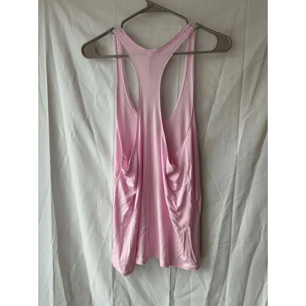 Skims Racerback Tank Top in Baby Pink Womens Size Small - Image 2
