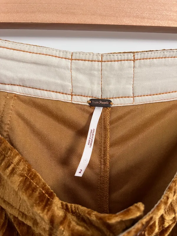 Free People Velvet Pants - Image 5
