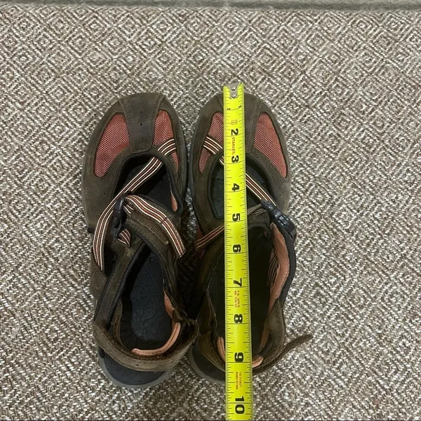 Merrell Cambrian Emme Leather Ginger Vibram Soles Walking Hiking Shoes Sz 8 GUC - Image 8