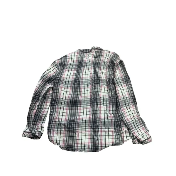Victoria's Secret‎ Plaid Flannel Pajama Top Sleepwear Women's Small - Image 2