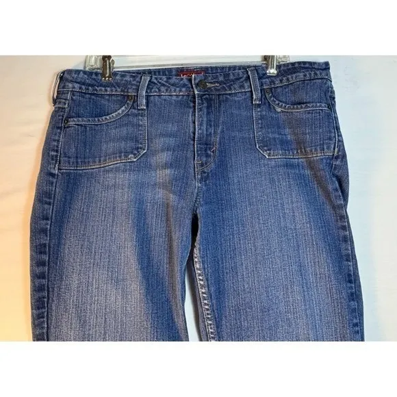 Levis Jeans Women Low Boot Cut‎ 545 Medium wash Blue Jeans 16M - Image 3