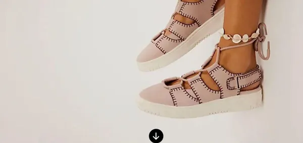 Free People Thirty Love Cutaway Sneak Shoes - Image 2
