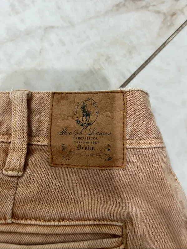 Ralph Lauren Sport Tan Equestrian Riding Pants Size 29 - Image 7