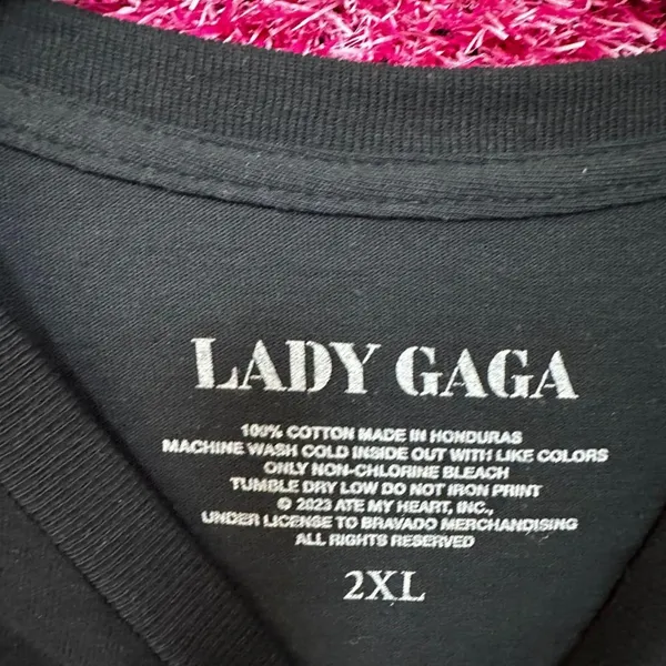 Lady Gaga Bloody Mary Pop Star Tshirt size 2x - Image 4