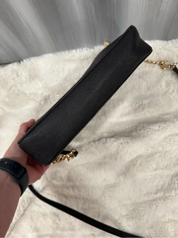 Michael Kors Jet Set Crossbody Bag in Black - Image 5