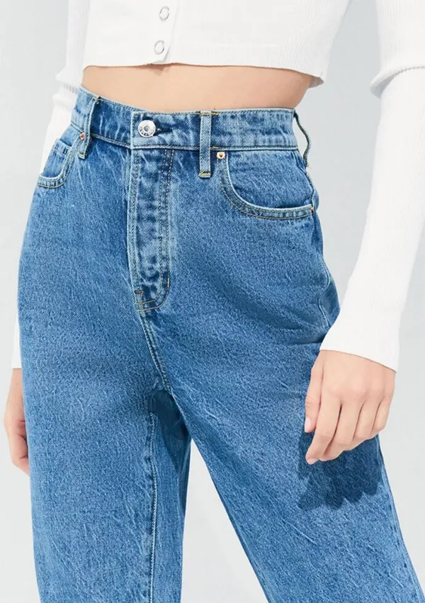 PacSun High Waisted Straight Leg Jeans - Image 4