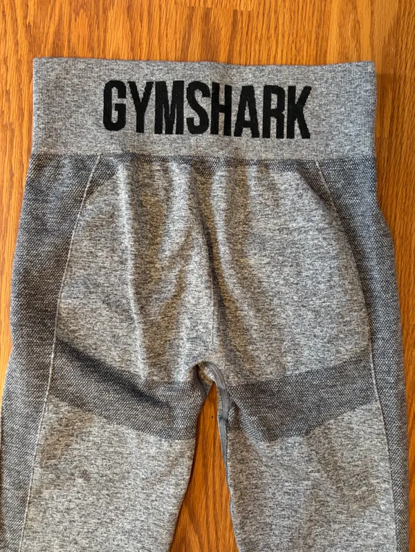 Gymshark Grey High-Waist Leggings - Image 5