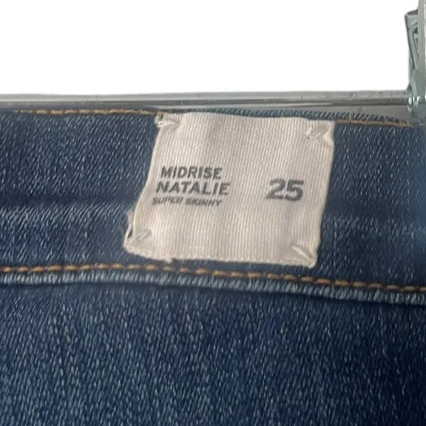 Hudson Women's Size 25 Dark Wash Midrise Natalie Super Skinny Jeans‎ - Image 6