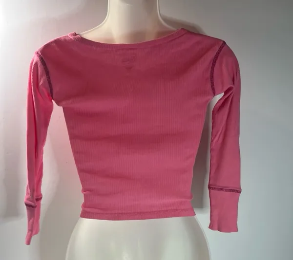 Pink Crop Top Size XXS - Image 4