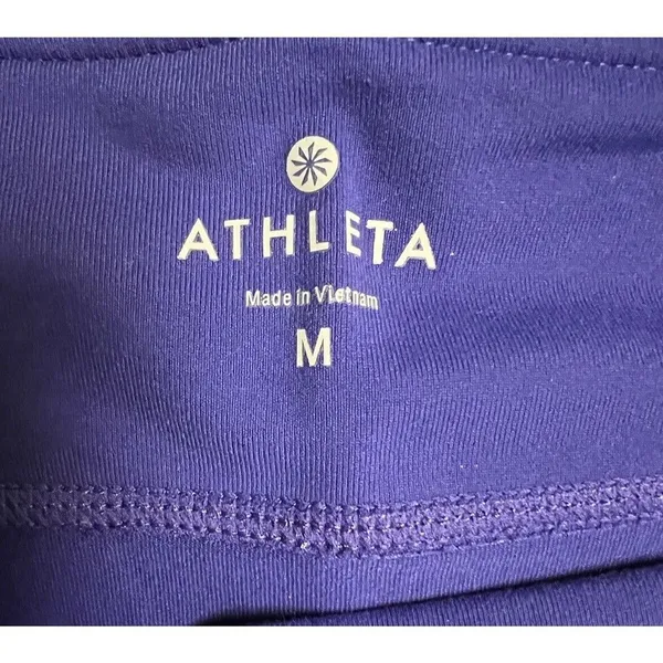 Athleta Women’s Athletic Biker Shorts Purple Size Medium‎ - Image 4