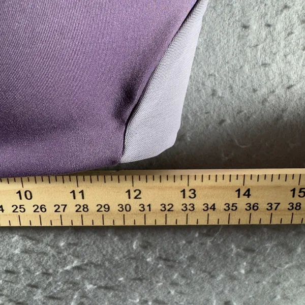 3149 | Nike Dri-FIT Shape High Support Padded Zip Front Sports Bra Purple Large - Image 5