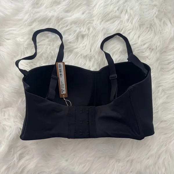 Skims Body Wireless Strapless Bra Onyx Size 34DDD - Image 5