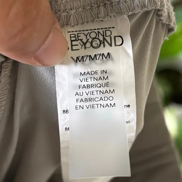 Beyond Yoga Gray Mist Easy Wide Leg Pants Size Medium - Image 4