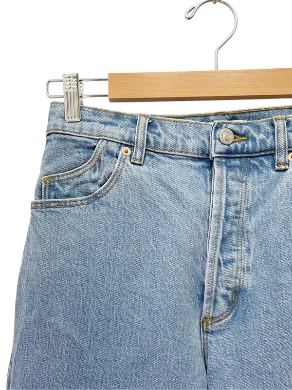 Rolla’s Gigi Barrel Jeans Size 26 High Rise Curved Leg Light Wash Denim - Image 9